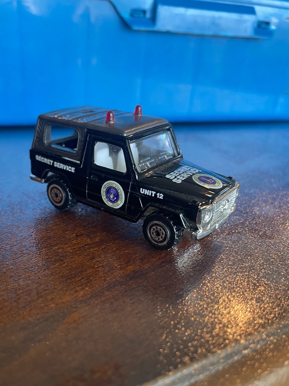 Realtoy Benz G Wagon 1/57 diecast US Secret Service Unit 12